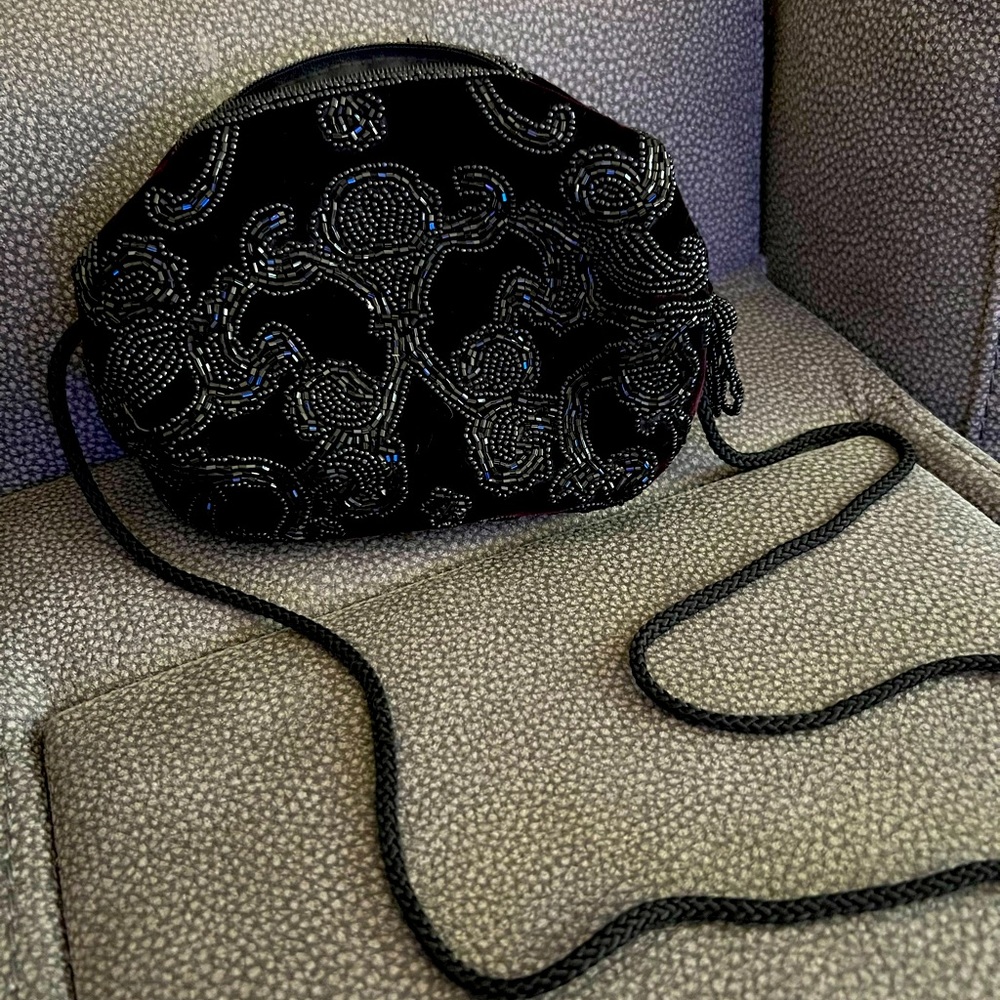 Magid vintage beaded evening bag purse